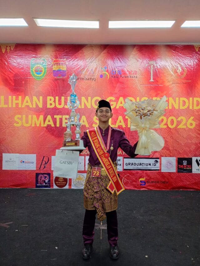 Abdillah Javier Nurgraha Raih Gelar Bujang Pendidikan Sumsel 2026