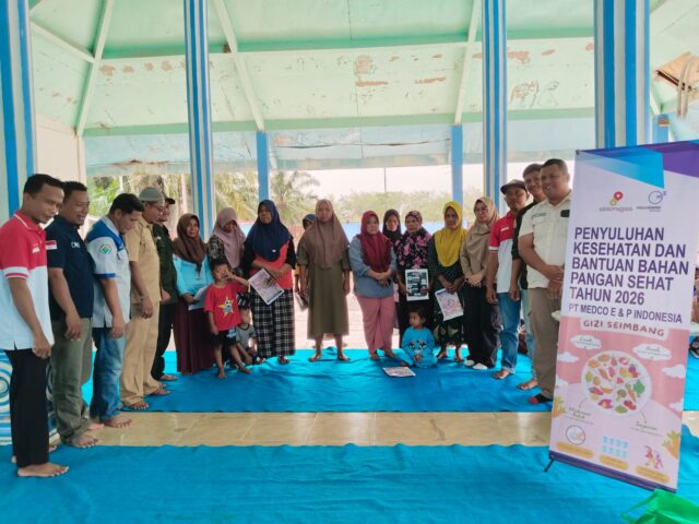 Medco E&P Gelar Penyuluhan Kesehatan dan Salurkan 375 Paket Pangan Sehat di Musi Rawas dan Lahat