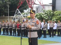 Kapolda Sandi Nugroho Audit Senjata Api Personel Polda Sumsel