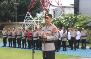 Kapolda Sandi Nugroho Audit Senjata Api Personel Polda Sumsel
