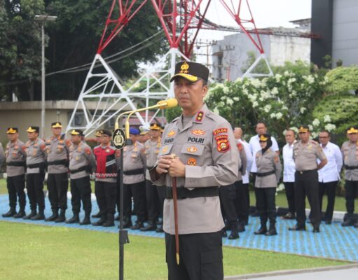 Kapolda Sandi Nugroho Audit Senjata Api Personel Polda Sumsel
