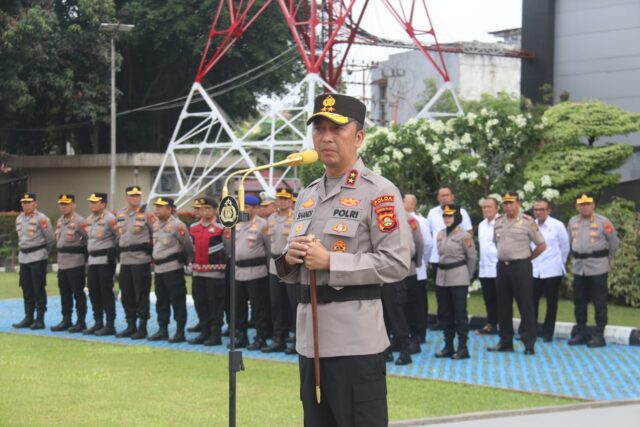 Kapolda Sandi Nugroho Audit Senjata Api Personel Polda Sumsel