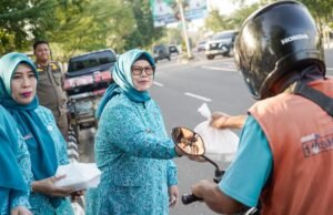 Hj. Patimah Toha Rakor dan Buka Puasa Bersama di Rumah Cinta Sekate, Tekankan Validitas Data dan Profesionalisme Kader