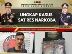 Satresnarkoba Polres Lubuk Linggau Gagalkan Peredaran Sabu 14 Paket