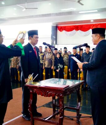 Muba Berbenah! Bupati H. M. Toha Tohet Lantik Sekda Baru dan Ratusan Pejabat, Tegaskan Integritas Jadi Harga Mati