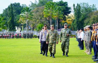 Apel Gelar Pasukan digelar untuk memastikan kesiapan pengamanan arus mudik dan pelayanan masyarakat selama Lebaran