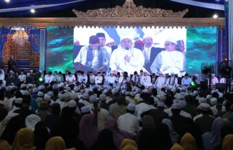 Shalat Isya dan Taraweh berjamaah di Graha Dakwah Al Halim, Ratu Dewa kenang 40 hari wafatnya H.Halim Ali