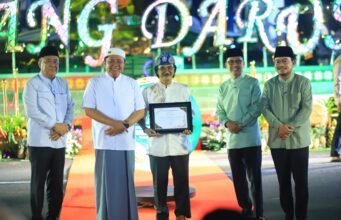 Gubernur Herman Deru Resmikan Revitalisasi Tugu Cempako Telok , Pemprov Sumsel Kucurkan Bantuan Rp10 Miliar