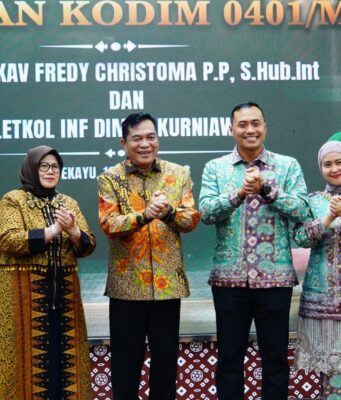 Pergantian Dandim 0401/Muba, Bupati Toha Harap Sinergi TNI dan Pemkab Muba Semakin Kuat