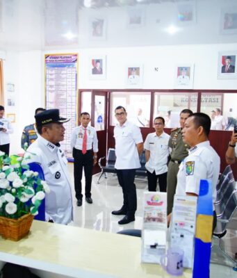 Hari Pertama Kerja Pasca Lebaran Idul Fitri 1447 H, Bupati Muba Lakukan Pengecekan Pelayanan Publik