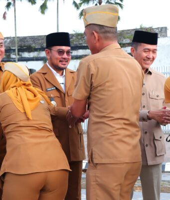 Apel Gabungan di BKB, Ratu Dewa: Pelayanan Masyarakat Harus Cepat dan Optimal