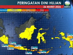 Dampak Siklon Tropis Narelle, Hujan Lebat Mengintai Sejumlah Wilayah