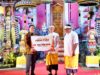 Ratu Dewa Serahan Bantuan Operasional Pure di Perayaan Dharma Santi Hari Suci Nyepi Tilem Kesanga Tahun 2026