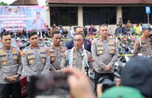 3.430 Kasus Curanmor Diungkap, Kapolda Sumsel Pulihkan Hak Korban Lewat Penyerahan BB