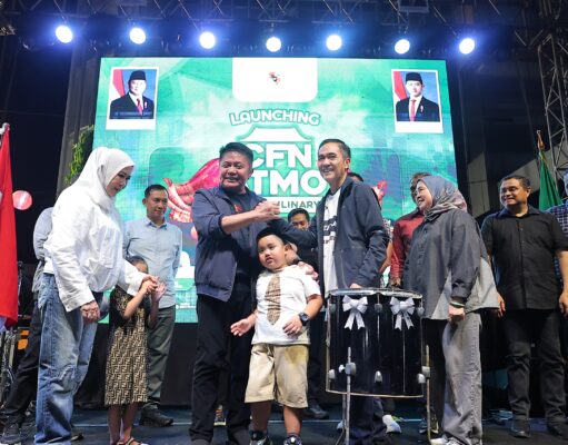 Hidupkan Kembali Denyut Nadi Sektor Ekonomi, Ratu Dewa Bersama Herman Deru Launching CFN Atmo