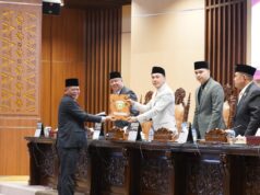 Lima Pansus DPRD Sumsel Sampaikan Hasil Pembahasan LKPJ Gubernur