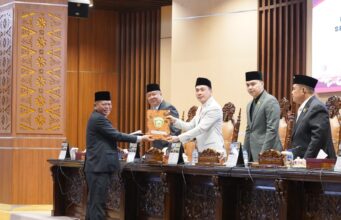 Lima Pansus DPRD Sumsel Sampaikan Hasil Pembahasan LKPJ Gubernur