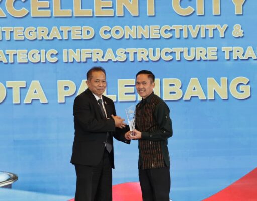 Berhasil membangun Infrastruktur konektivitas transportasi, Palembang Raih National Governance Award 2026
