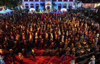 Dari Tepian Musi ke Panggung Dunia, Ribuan Penari Satapa Guncang Palembang
