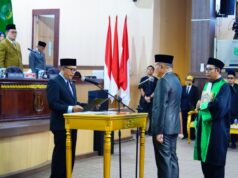 Sodingun Resmi Dilantik Gantikan Nyadiyanto, Bupati Toha Harap Perkuat Sinergi DPRD dan Pemkab Muba