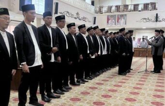 Pelantikan IKADI Palembang 2026–2031, Siap Perkuat Dakwah Moderat