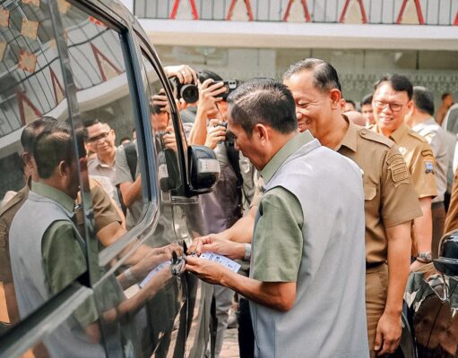 Sidak di Halaman Parkir Setda, Wali Kota Palembang Temukan Kendaraan Nunggak Pajak 11 Tahun
