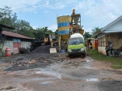 Batching Plant Disorot! Sidak LH PALI Bongkar Izin Misterius PT Adipati Raden Sinun