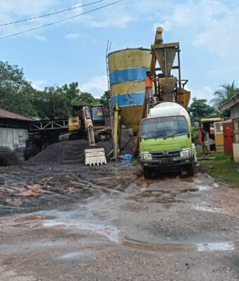 Batching Plant Disorot! Sidak LH PALI Bongkar Izin Misterius PT Adipati Raden Sinun
