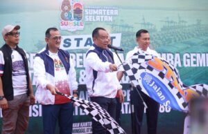 Wagub Sumsel Cik Ujang Ajak Warga Perkuat Kebersamaan dalam Jalan Santai HUT ke-80 Sumsel