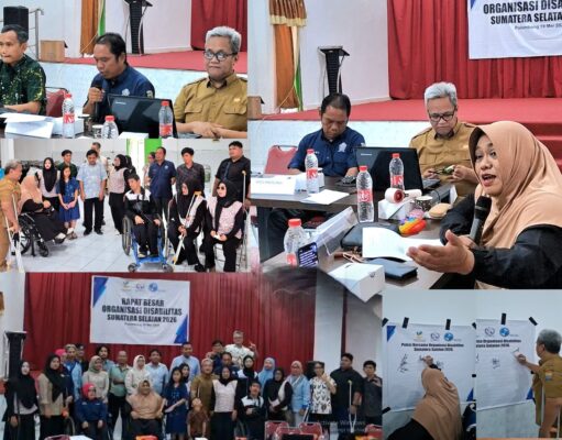 Yayasan Sharing Disability Indonesia Paparkan Rancangan Program Strategis pada Rapat Besar Organisasi Disabilitas Sumsel