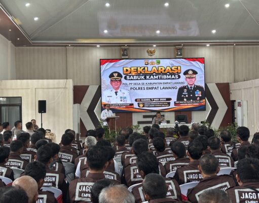“Jago Dusun” digelar, Bupati Empat Lawang : Tidak ada ruang untuk Bandar Narkoba