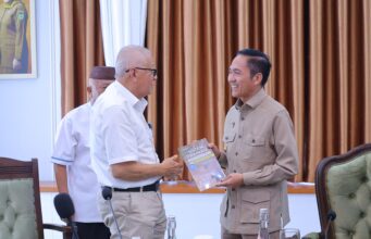 Wali Kota Ratu Dewa Terima Masukan LKPSS, Penanganan Banjir Jadi Prioritas