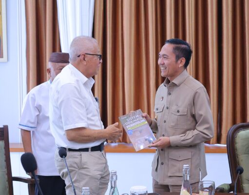 Wali Kota Ratu Dewa Terima Masukan LKPSS, Penanganan Banjir Jadi Prioritas