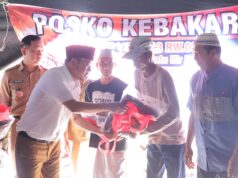 Wawako Palembang Prima Salam Tinjau Lokasi Kebakaran 1 Ilir, Serahkan Bantuan
