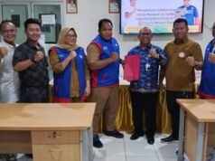 Aliyudin Asral resmi terpilih secara aklamasi sebagai Ketua Persatuan Sambo Indonesia (Persambi) Kota Palembang periode 2026–2031