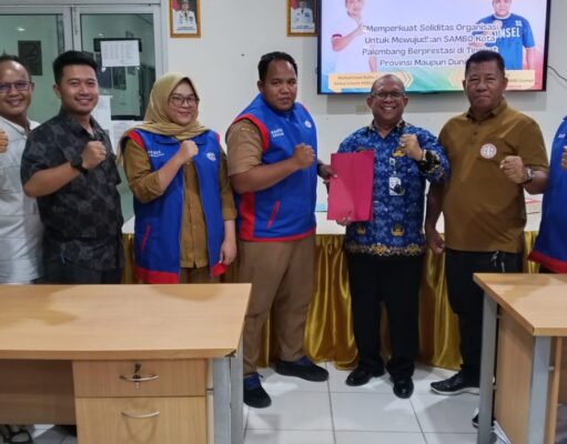 Aliyudin Asral resmi terpilih secara aklamasi sebagai Ketua Persatuan Sambo Indonesia (Persambi) Kota Palembang periode 2026–2031