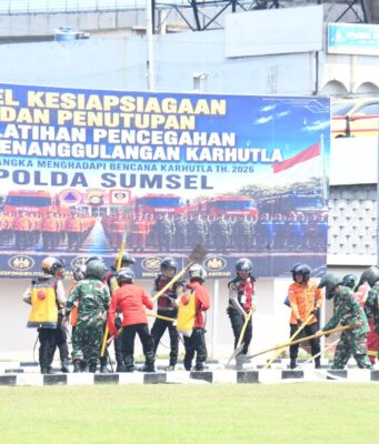 Mitigasi Karhutla Sumsel Tunjukkan Hasil Positif, Danrem 044/Gapo Apresiasi Sinergi Lintas Sektor