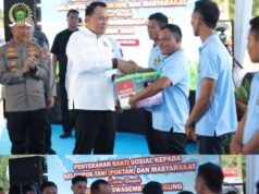 Ketua DPRD Provinsi Sumsel Hadiri Panen Raya Jagung Serentak di OKU Selatan