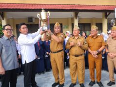 Sekda Apresiasi Prestasi Nasional SMPN 1 Palembang di Ajang LMC 2026