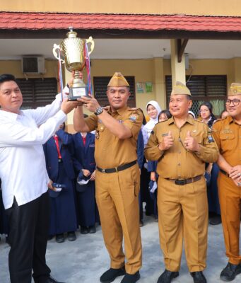 Sekda Apresiasi Prestasi Nasional SMPN 1 Palembang di Ajang LMC 2026