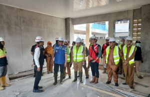 Bupati Empat Lawang Joncik Muhammad Tinjau Pembangunan Sekolah Rakyat