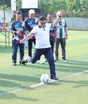 Pererat Silaturahmi Antar ASN, Turnamen Minisoccer Antar OPD Wali Kota Cup Darussalam Jilid V Resmi Digelar