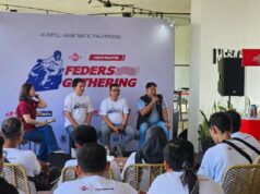 Federal Oil Sambangi Komunitas Matic Palembang Lewat Feders Gathering 2026