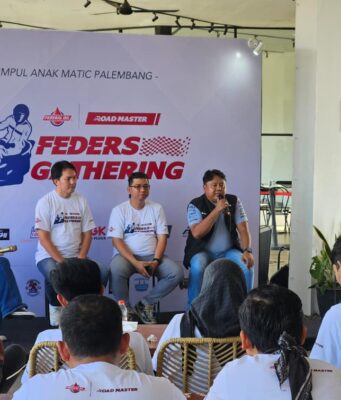 Federal Oil Sambangi Komunitas Matic Palembang Lewat Feders Gathering 2026