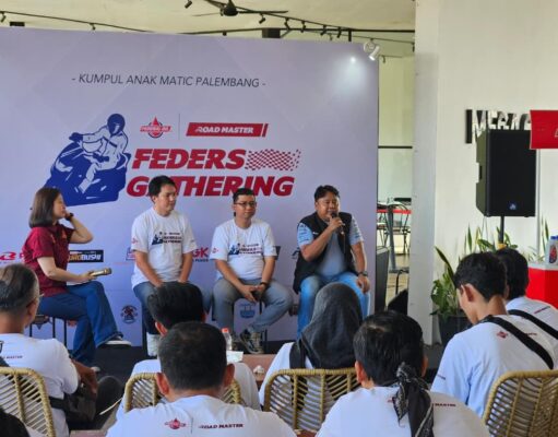 Federal Oil Sambangi Komunitas Matic Palembang Lewat Feders Gathering 2026