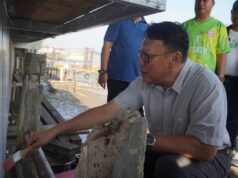 Pemkot Palembang Cat Warna Baru Tepian Sungai Musi Sambut HUT ke-1.343