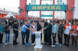 Palembang Resmi Luncurkan Car Free Day, Ratu Dewa: Ini Awal Budaya Kota Baru