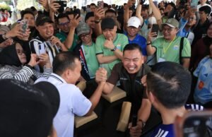 Ratusan ASN Palembang Adu Kompetensi di Lomba Olahraga Tradisional Sambut HUT ke-1.343