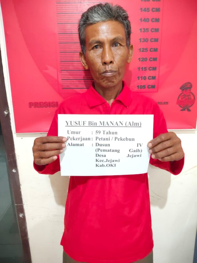 Kurang dari Sehari, Polisi Ringkus Pelaku Pembunuhan di Jejawi Kabupaten OK