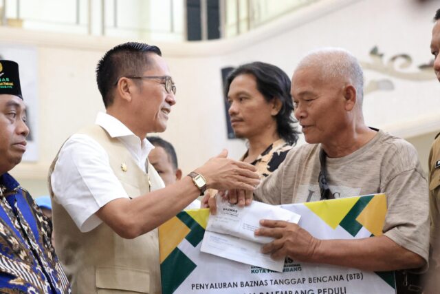 Sinergi Hari Jadi Palembang ke-1343, Ratu Dewa Apresiasi Penyaluran 5 Program BAZNAS